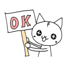 Daily life of a cat and the rabbit sticker #4722940