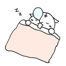 Daily life of a cat and the rabbit sticker #4722958