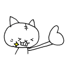 Daily life of a cat and the rabbit sticker #4722962