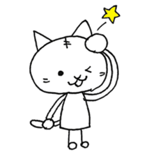 Daily life of a cat and the rabbit sticker #4722963