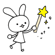 Daily life of a cat and the rabbit sticker #4722968