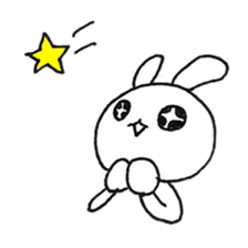 Daily life of a cat and the rabbit sticker #4722971