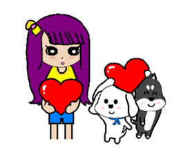 SIAO MI and her friends. sticker #4723623