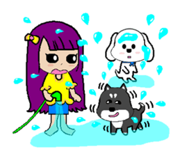 SIAO MI and her friends. sticker #4723624