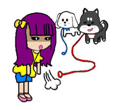 SIAO MI and her friends. sticker #4723635