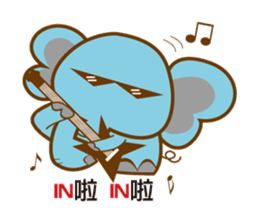 Elephant pig Babe & Candy sticker #4724221