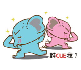 Elephant pig Babe & Candy sticker #4724226
