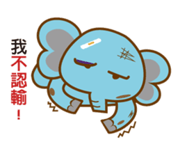 Elephant pig Babe & Candy sticker #4724231