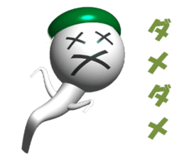 Funny ghosts in japan sticker #4724758