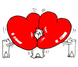 Futeneko(OFFICIAL) -Heart- sticker #4724947