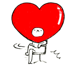 Futeneko(OFFICIAL) -Heart- sticker #4724951