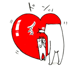 Futeneko(OFFICIAL) -Heart- sticker #4724959