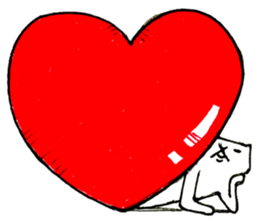 Futeneko(OFFICIAL) -Heart- sticker #4724963