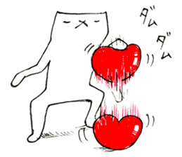 Futeneko(OFFICIAL) -Heart- sticker #4724965