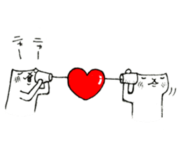 Futeneko(OFFICIAL) -Heart- sticker #4724972