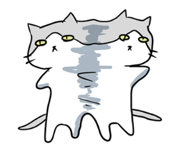 Sutesuke kun , not amiable cat sticker #4725003