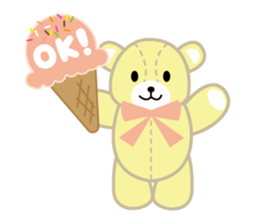 Any time Teddy Bear sticker #4725216