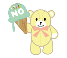 Any time Teddy Bear sticker #4725217