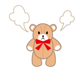 Any time Teddy Bear sticker #4725232