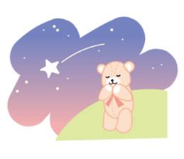 Any time Teddy Bear sticker #4725248