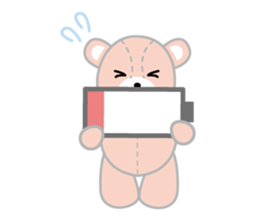 Any time Teddy Bear sticker #4725251