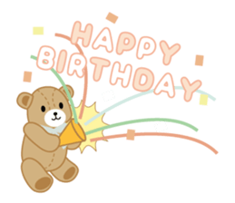 Any time Teddy Bear sticker #4725255