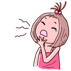 Girls pajamas with tears eyes