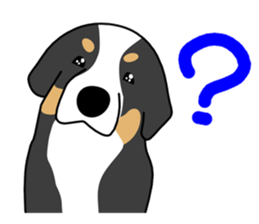 DAISUKE of the Bernese Mountain Dog sticker #4725780