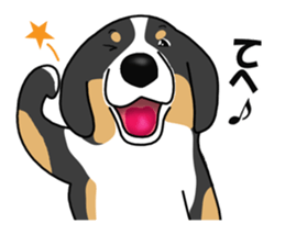 DAISUKE of the Bernese Mountain Dog sticker #4725786