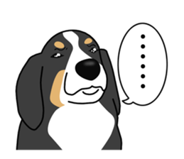 DAISUKE of the Bernese Mountain Dog sticker #4725806
