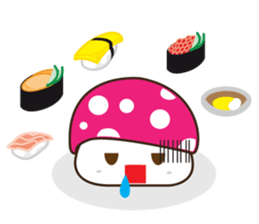 Mushroom Baby sticker #4726257