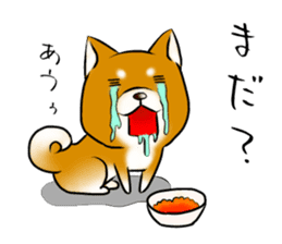 Japanese Shiba Inu Sticker. sticker #4727036