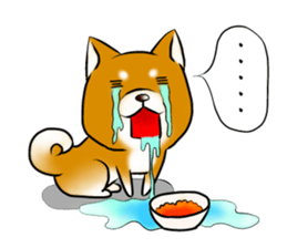 Japanese Shiba Inu Sticker. sticker #4727037