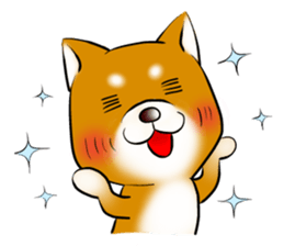 Japanese Shiba Inu Sticker. sticker #4727043