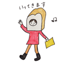 Bread Girl sticker #4727056