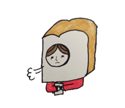 Bread Girl sticker #4727094