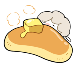 Sheep of the knock with eat. sticker #4727199