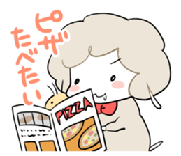 Sheep of the knock with eat. sticker #4727208