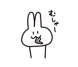 Fascinating rabbit 3 sticker #4727383