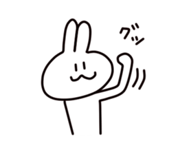 Fascinating rabbit 3 sticker #4727405