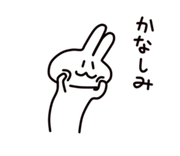 Fascinating rabbit 3 sticker #4727409