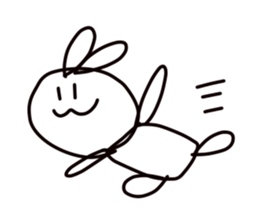 Fascinating rabbit 3 sticker #4727415