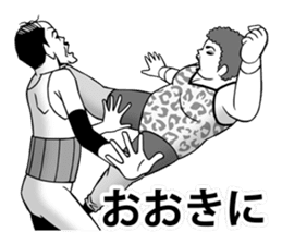 KANSAI pro wrestling sticker #4727821