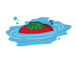 Strawberry Boy sticker #4728020