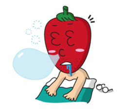 Strawberry Boy sticker #4728021