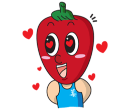 Strawberry Boy sticker #4728022