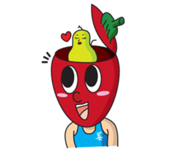 Strawberry Boy sticker #4728027