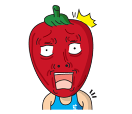 Strawberry Boy sticker #4728029