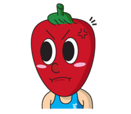 Strawberry Boy sticker #4728030