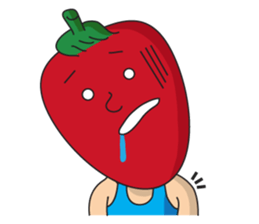 Strawberry Boy sticker #4728031